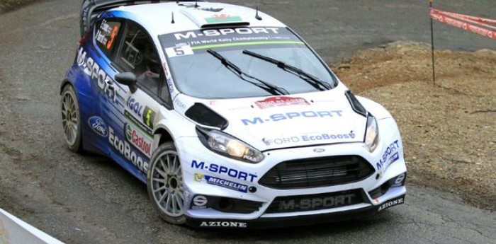 Evans manda en el Rally de Francia