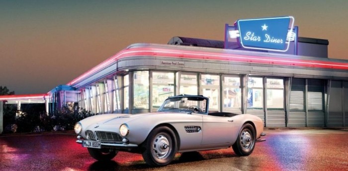 BMW restauró el 507 que condujo Elvis Presley