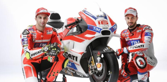 Ducati presentó su equipo