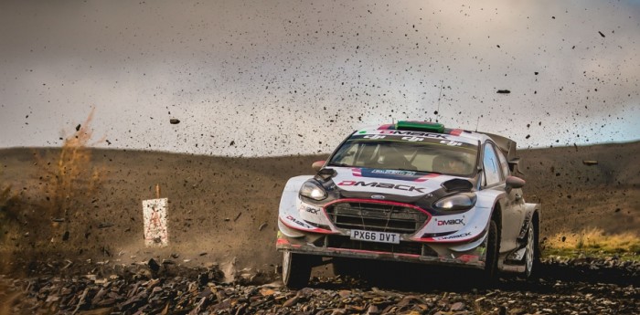 Evans tomó la punta en el Rally de Polonia