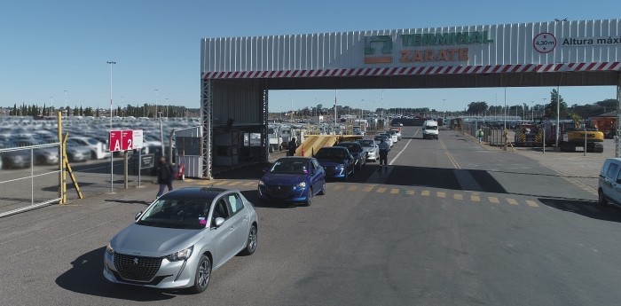 Comenzó la exportación del nuevo Peugeot 208 producido en Argentina