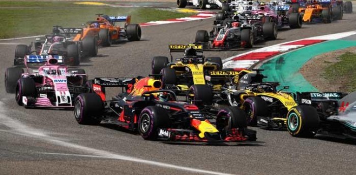 La Fórmula 1 con menos carga para el 2019
