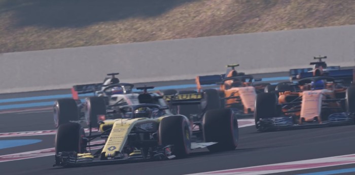 El trailer del juego de la Fórmula 1