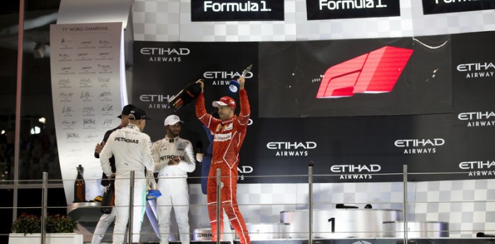 Vettel y Hamilton en contra del nuevo logo de la F1