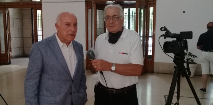 “Cacho” Fangio recibió un reconocimiento en Mar del Plata