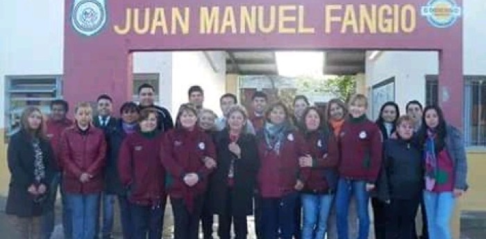 La escuela de La Rioja que lleva el nombre de Fangio