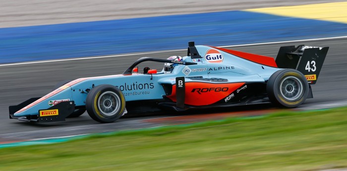 Franco Colapinto entrenó en Mugello