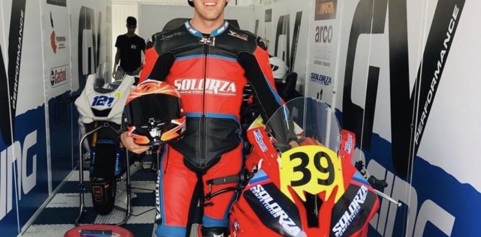 Marco Solorza, el quinto argentino en el mundial de Superbike