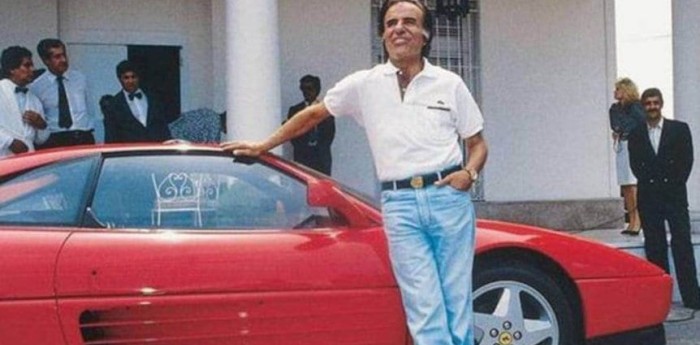 La historia de la Ferrari de Carlos Menem