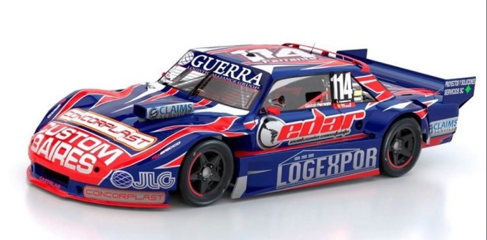 El diseño que Ferrante usará en el TC 2020