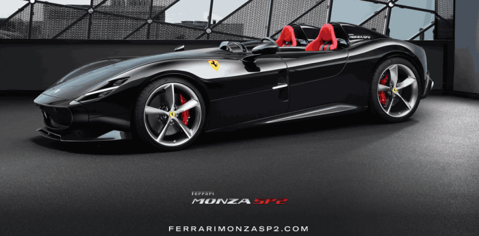 Verstappen se compró una Ferrari Monza SP2