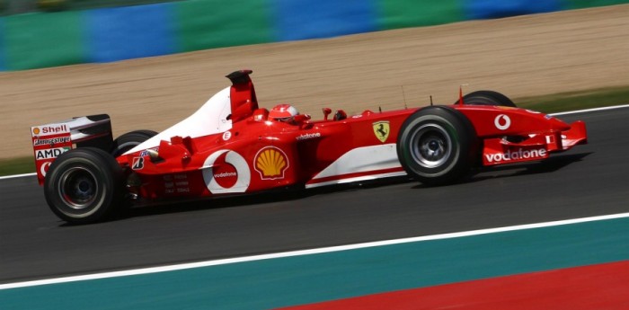 La Ferrari que usó Schumacher en 2002 será subastada