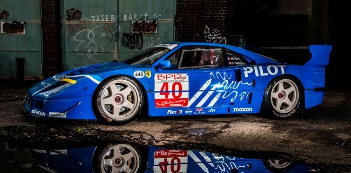 A subasta una Ferrari F40 que participó en Le Mans
