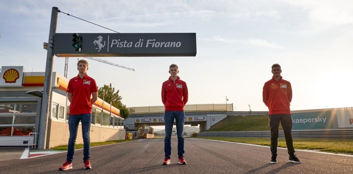 Schumacher, Ilott y Shwartzman prueban con Ferrari en Fiorano