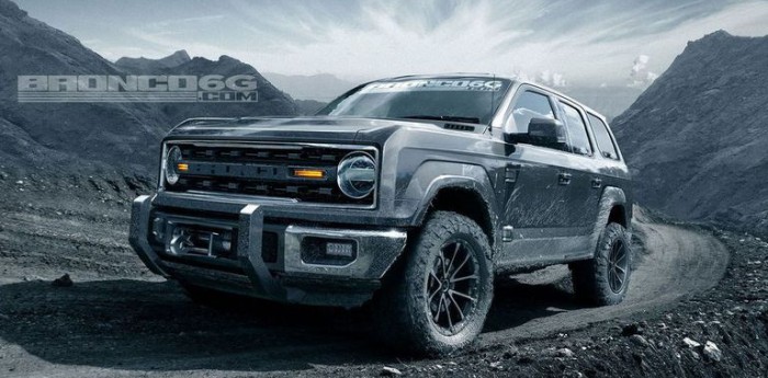 Ford Bronco saldrá a pelear el terreno de Jeep Gladiator