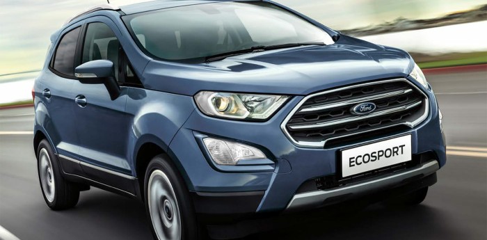 Ford presentó la nueva gama EcoSport importada de India