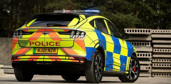 La Policía británica tendrá como patrullero un Mustang
