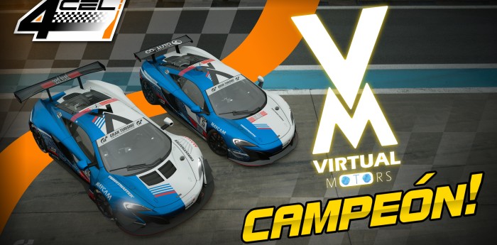 Virtual Motors, el gran campeón del Campeonato Evo Latam 4