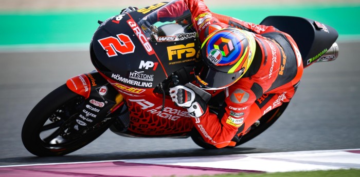 Gabriel Rodrigo se metió dentro del top ten en Moto 3