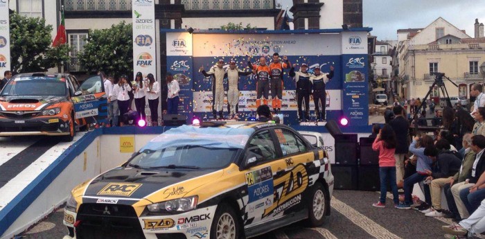 Juan Carlos Alonso subió al podio en el ERC