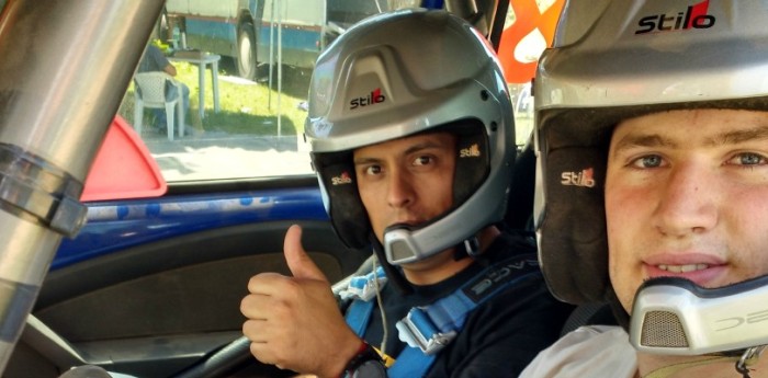 Gambetta probó el Junior del Rally Argentino