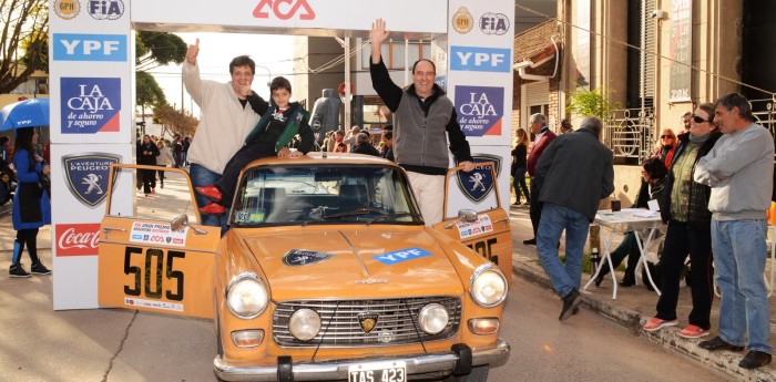 Gómez Férnandez-Álvarez Fernández ganaron el Gran Premio Histórico