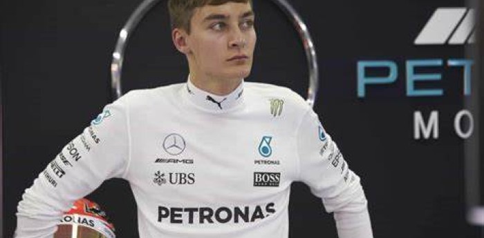George Russell ahora si piloto Mercedes