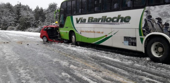 Giallombardo: las chicas viajaban sin cinturón de seguridad.