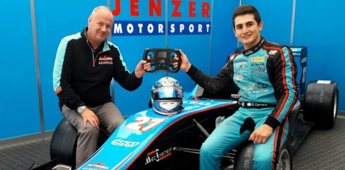 Giorgio Carrara confirmó su continuidad en la FIA F3