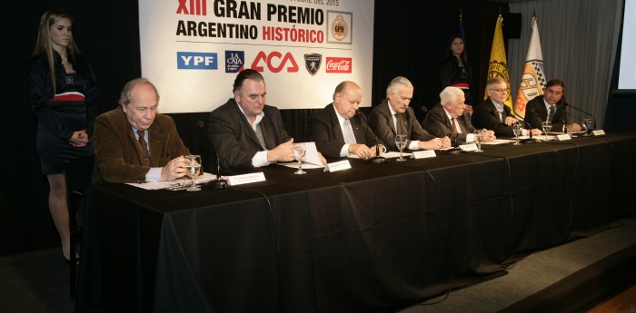 Presentaron el Gran Premio Argentino Histórico 2015