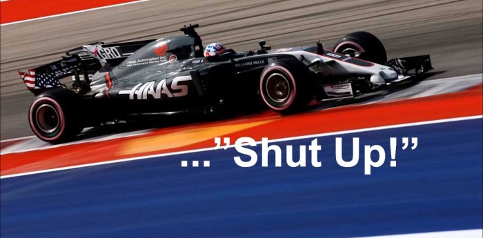 "¡Callate!", le gritaron a Grosjean desde boxes