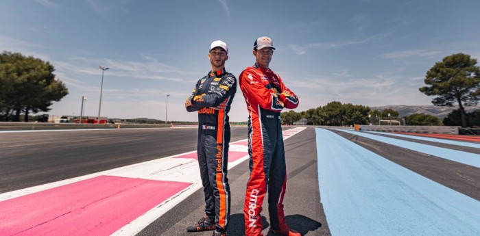 Ogier ayudó a Pierre Gasly en Paul Ricard