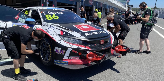 Guerrieri y Girolami fueron protagonista en los entrenamientos del WTCR