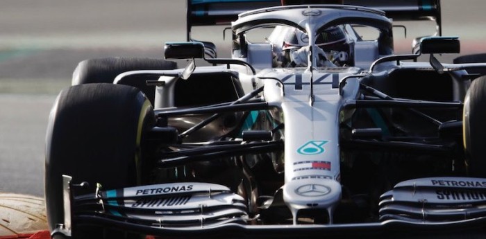 Hamilton domina en el arranque de las pruebas