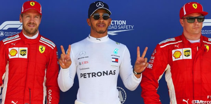 Hamilton en Silverstone: "estaba rezando para lograr la Pole"