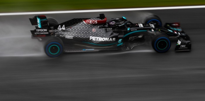 Hamilton volvió a la pole en España
