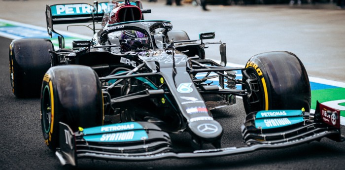 Hamilton dominó el ensayo previo a la clasificación en Monza