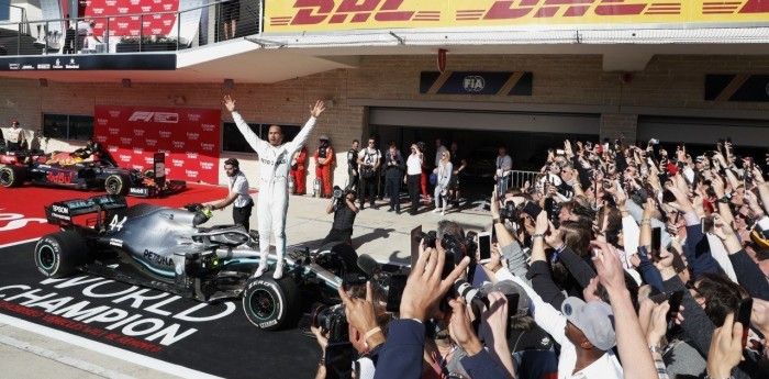 Mercedes-Benz Argentina celebra el título de Hamilton