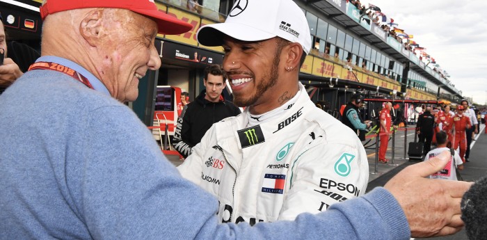 Hamilton recordó a Lauda: “Lo extraño mucho”