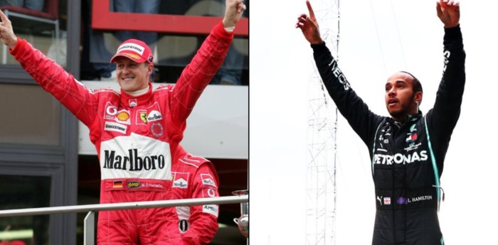 Hamilton, el campeón que igualó otro record de Schumacher