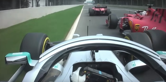 Hamilton criticó a Vettel por la friccionada largada