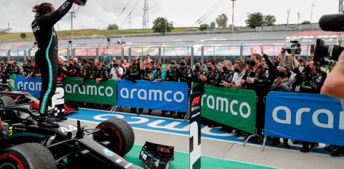 Hamilton y un nuevo éxito en Hungría: “Es una de mis carreras favoritas"