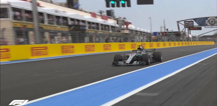 Hamilton se quedó con la pole en Paul Ricard