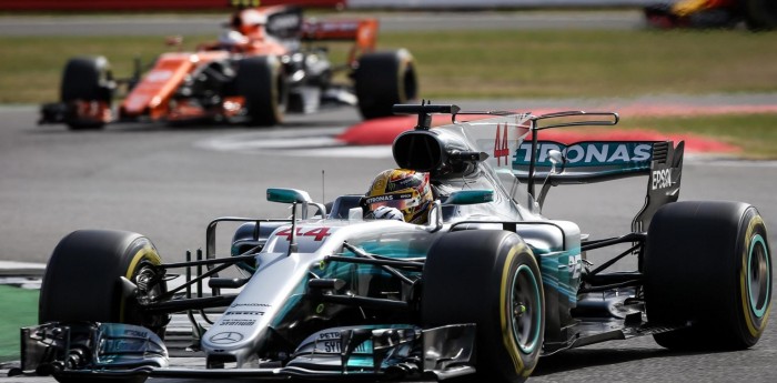 Hamilton dominó el tercer entrenamiento en Silverstone
