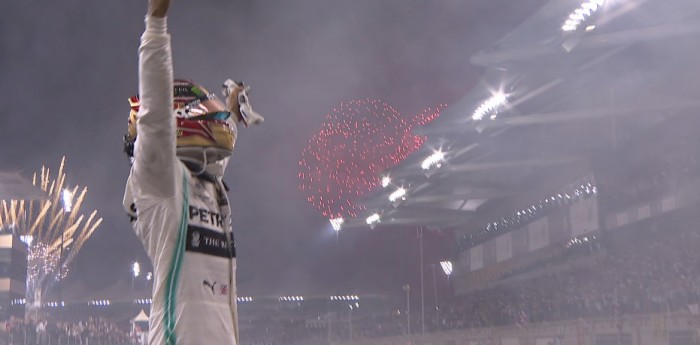 Hamilton, a lo campeón: cerró 2019 con victoria en Abu Dhabi