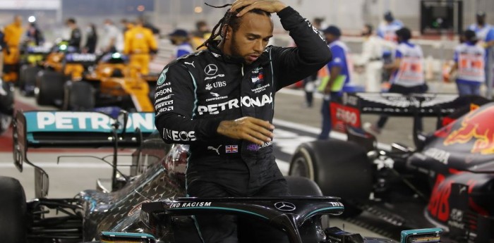 Hamilton: “No es verdad que esté furioso contra mi equipo”