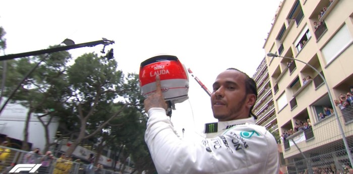 Hamilton: “La carrera fue durísima; gané con el espíritu de Niki”