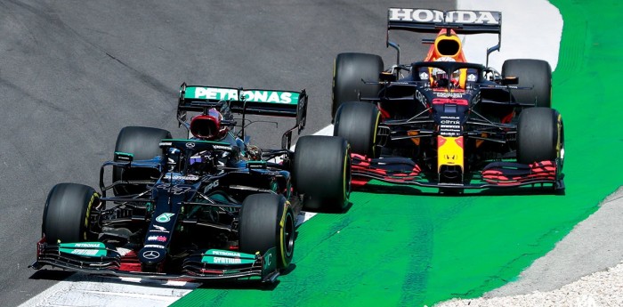 Hamilton doblegó a Verstappen y ganó en Portugal