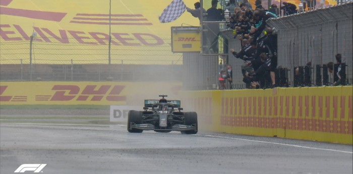 Hamilton ganó a lo campeón y celebró su 7ª corona