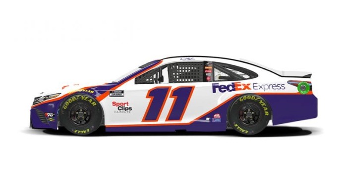 Nascar con Denny Hamlin desde la pole en Atlanta